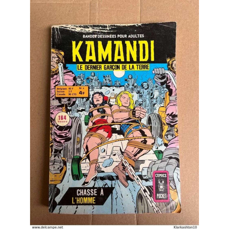 kamandi Le dernier garçon de la terre 4 2 è trim