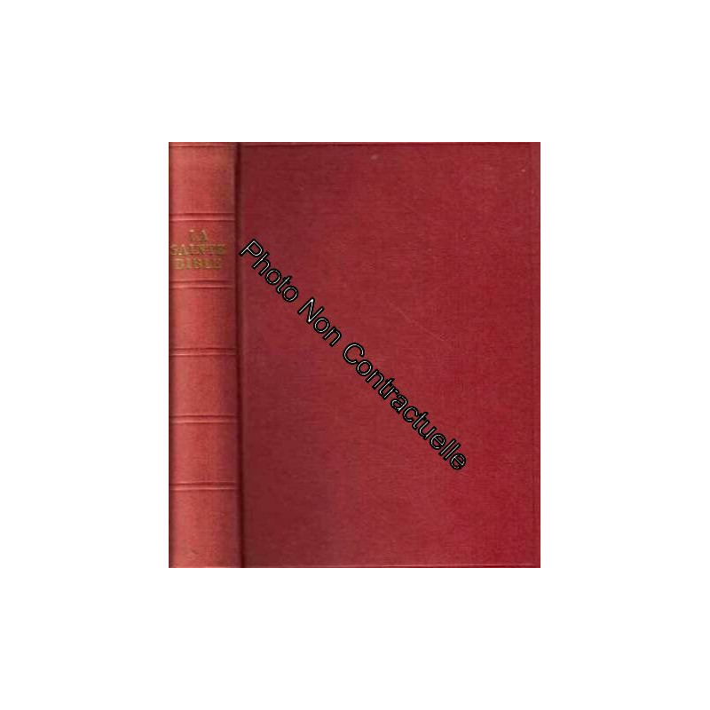 La sainte bible