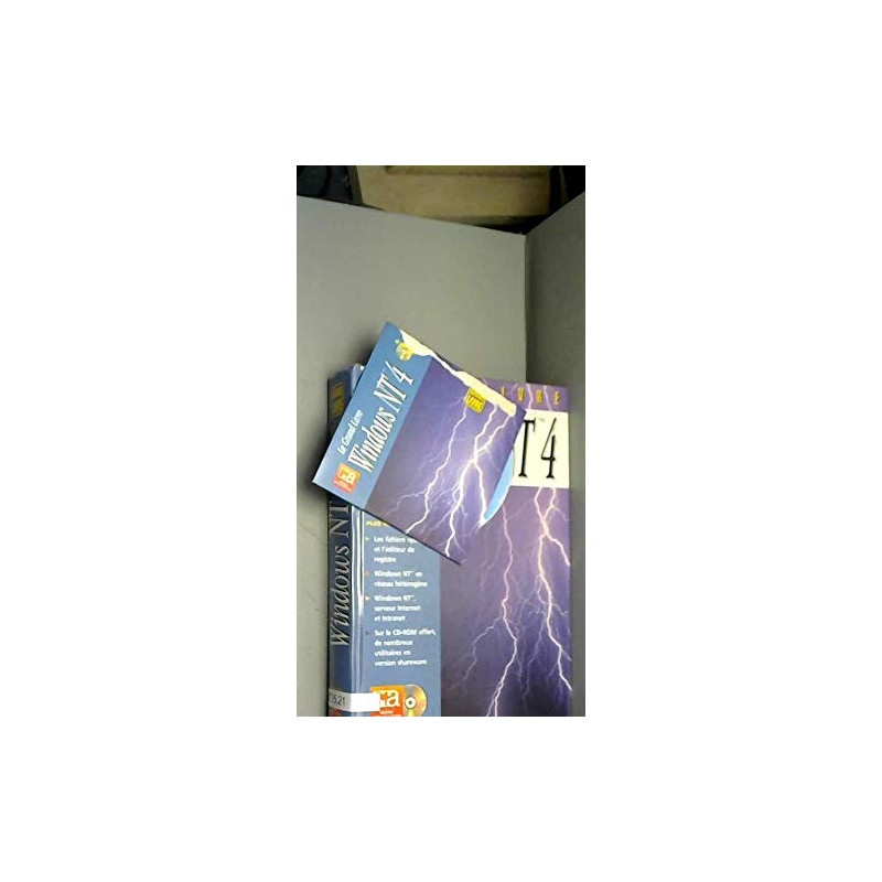 Microsoft : Windows NT 4 + CD-ROM (workstation et server)