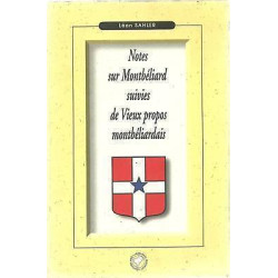 SAHLER Notes sur Montbeliard Vieux propos Montbeliardais