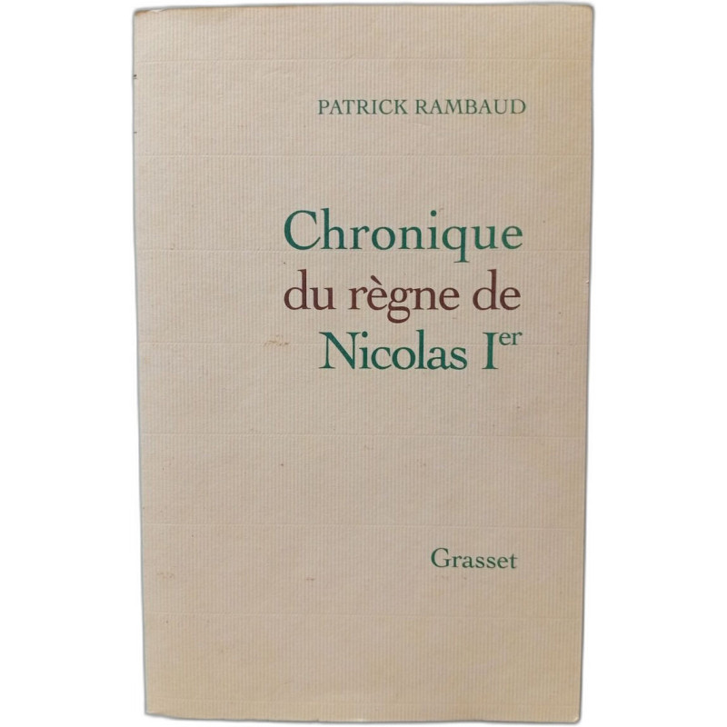 Chronique du règne de Nicolas Ier
