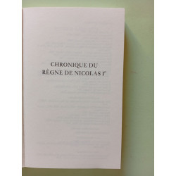 Chronique du règne de Nicolas Ier