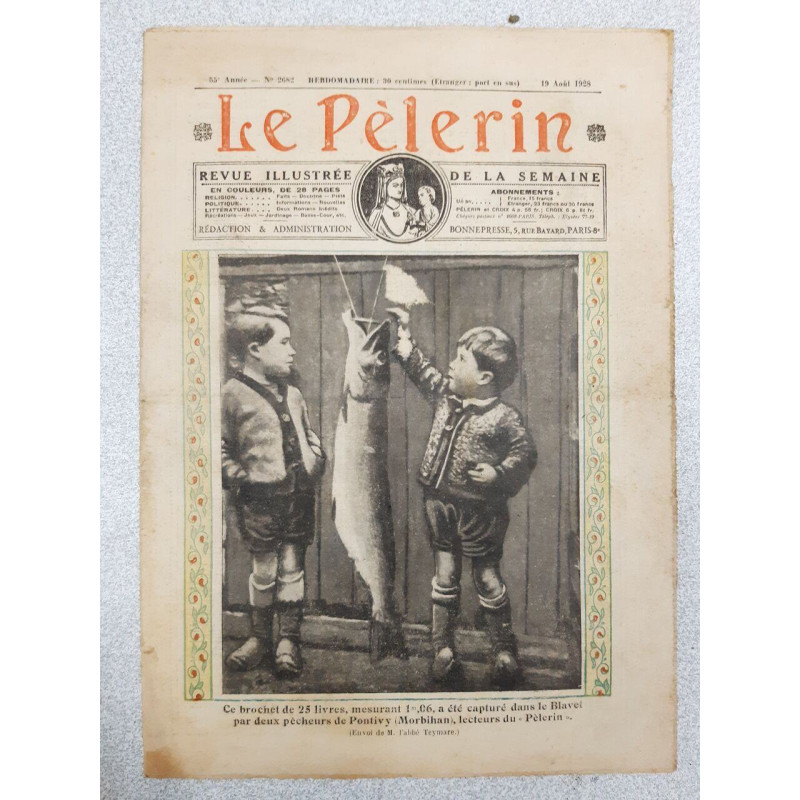 Revue Le Pélerin n° 2682