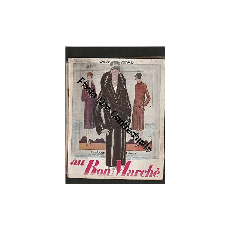 Au bon marché catalogue hiver 1926-1927