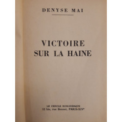 Victoire sur la haine