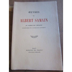 œuvres de Au jardin de l'infante Mercure de france