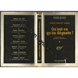 James Hadley Chase. Qu'est-ce qu'on déguste ! : EHe won't need it...