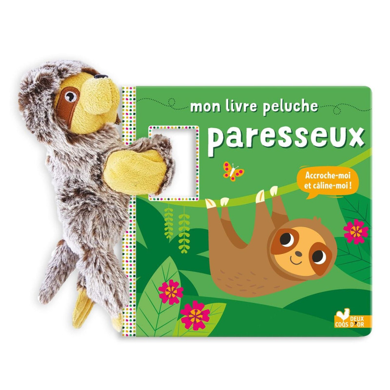 Mon livre peluche paresseux