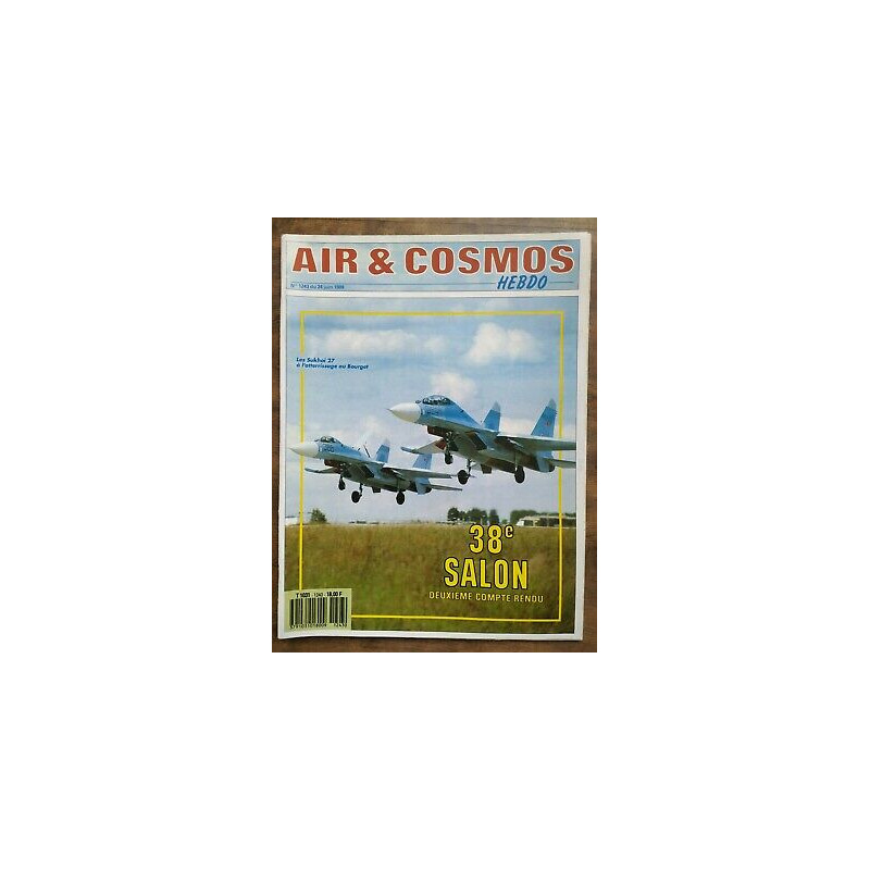 Air Cosmos Hebdo 38e Salon Nº 1243 24 Juin 1989