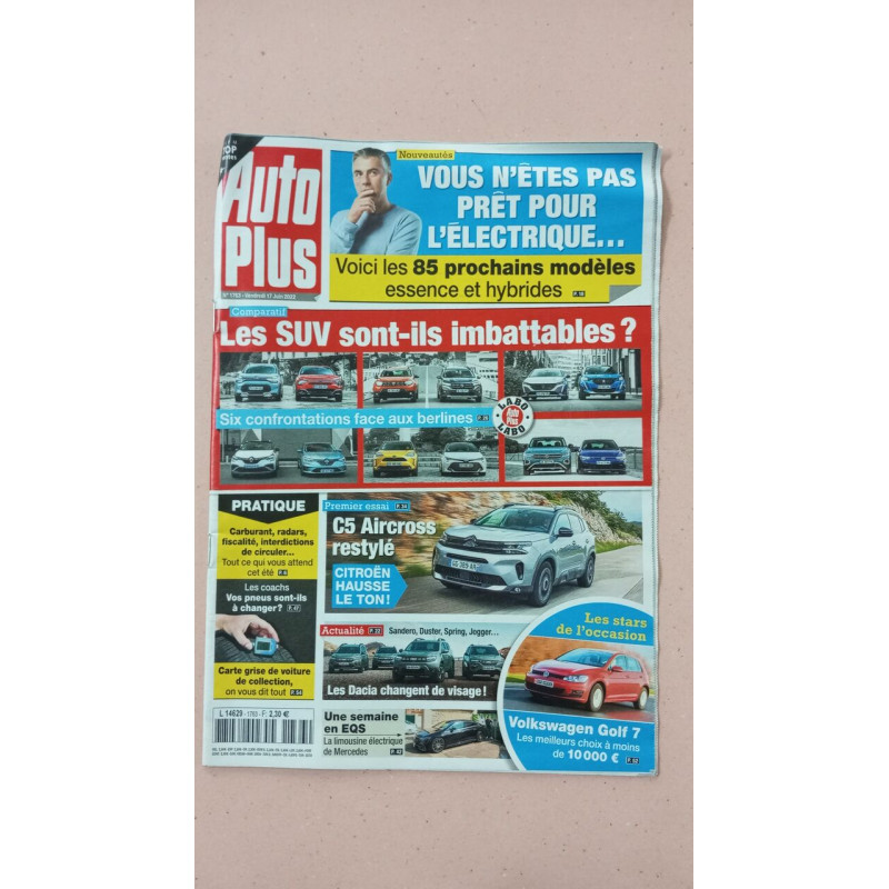 Revue Auto Plus N° 1763