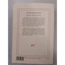 Même le silence a une fin