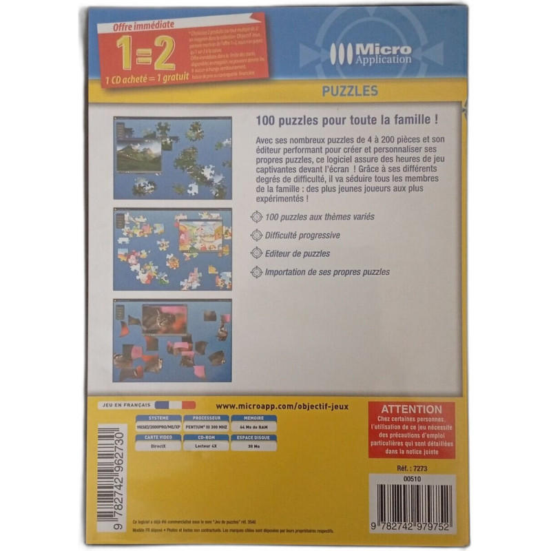 Ectif jeux - puzzless