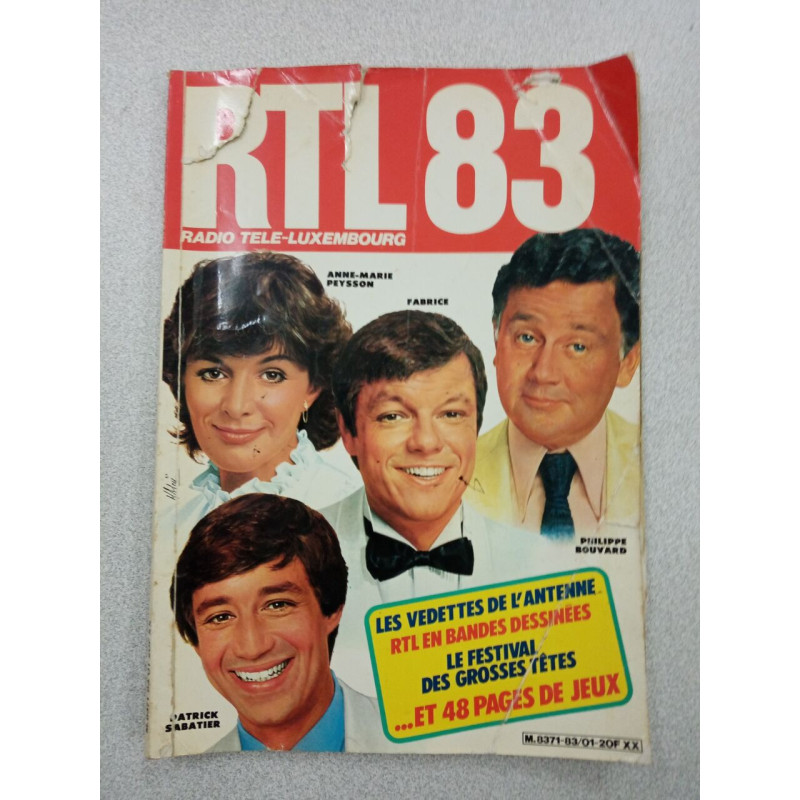 RTL 83 Radio Télé-Luxembourg