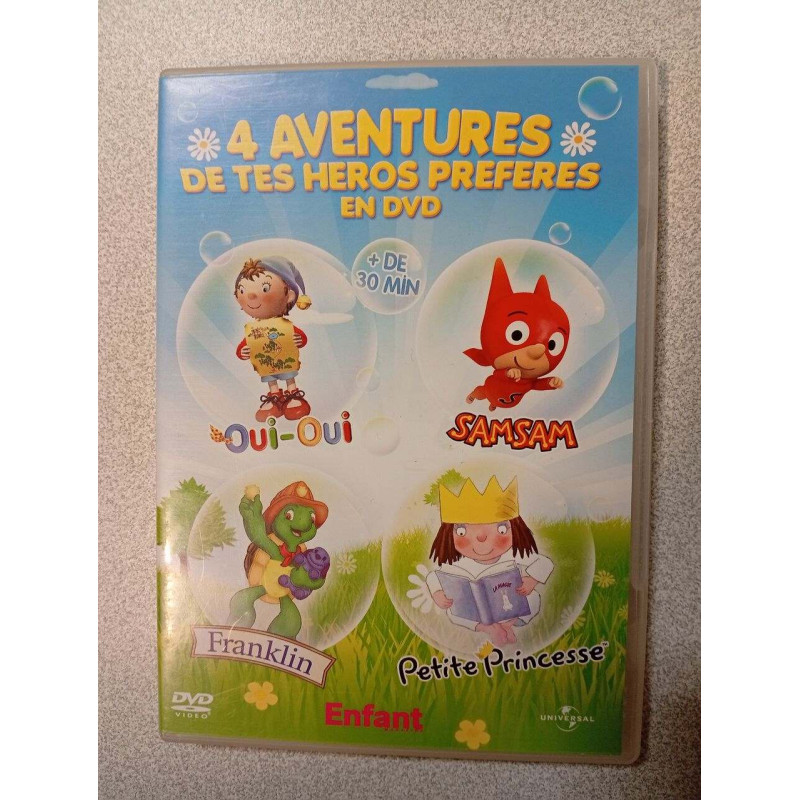 4 aventures de tes heros preferes en dvd