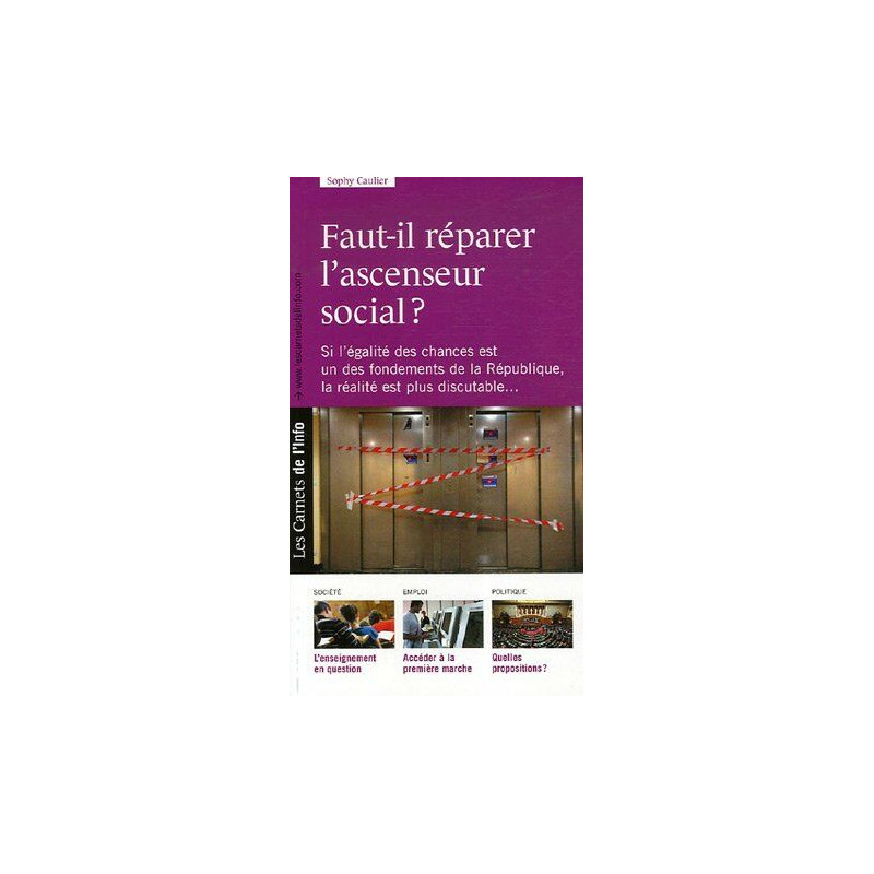 Faut-il réparer l'ascenseur social