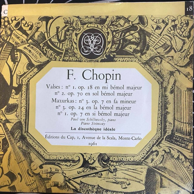 F. Chopin 18 Valses: nº 1. op. 18 en mi bémol majeur