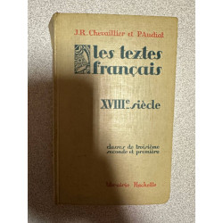 Les textes français XVIIIe siècle - classes de troisième seconde...