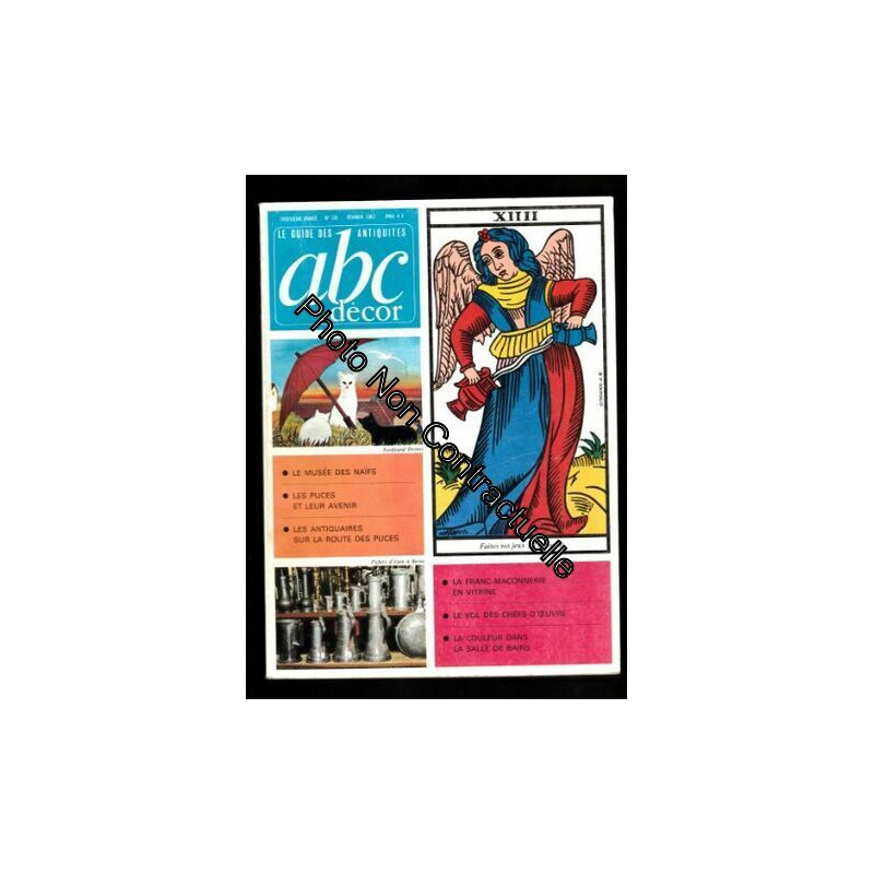 Guide des antiquités ABC décor n°28-Fevrier 1967