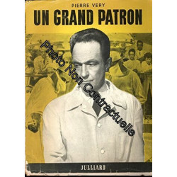 Un grand patron. roman