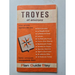 Plan Guide et environs Troyes