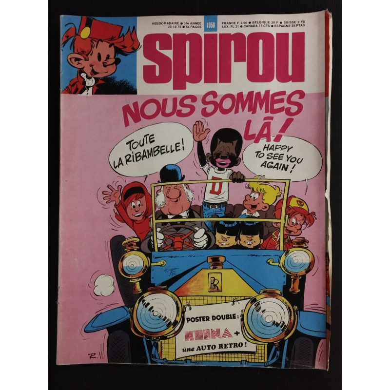 Revue Le Journal de Spirou N° 1958