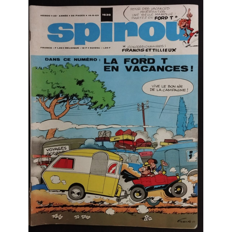 Revue Le Journal de Spirou N° 1635