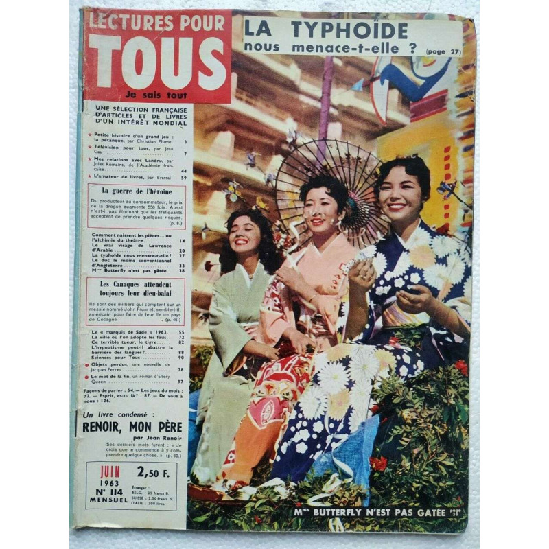LECTURES POUR TOUS 114 juin 1963