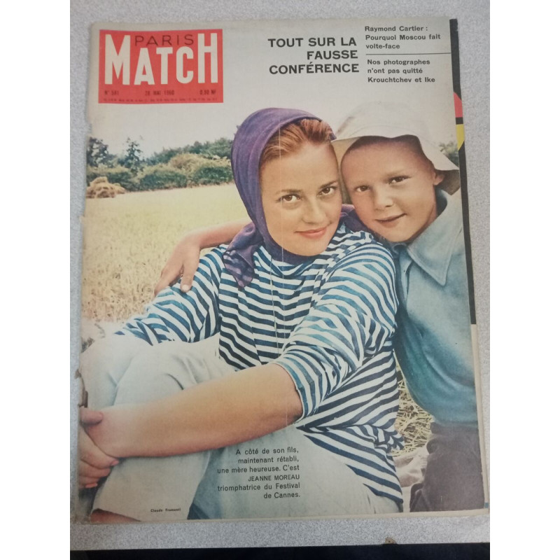 Paris Match nº 581 / Mai 1960