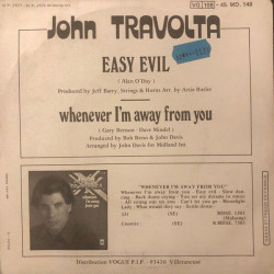 Easy Evil / Whenever I'm Away From You