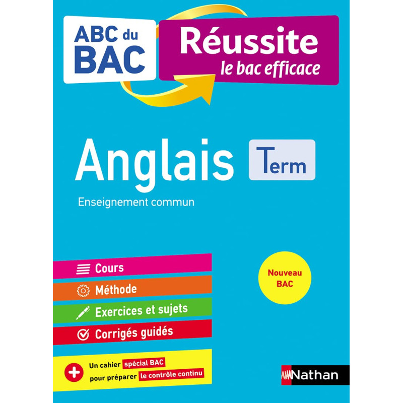ABC du BAC Réussite Anglais Term - Enseignement commun