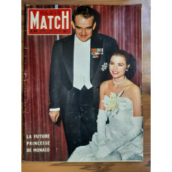 Paris Match n 354 La Future Princesse de Monaco 21 Janvier 1956