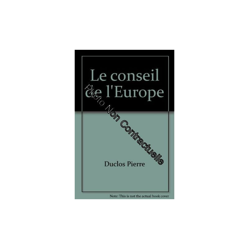 Le Conseil de L'Europe