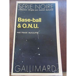 base ball o n u Gallimard Série Noire n1495