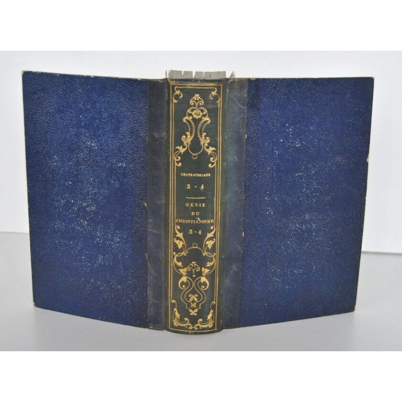 Oeuvres de CHATEAUBRIAND tome 3 4 Génie du Christianisme 1837