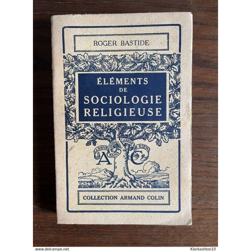 éléments de Sociologie religieuse