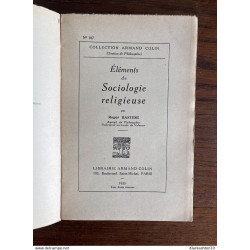 éléments de Sociologie religieuse