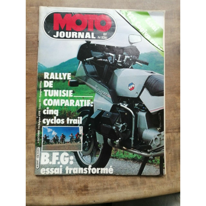 Moto Journal Nº 526 15 Octobre 1981