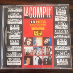LA COMPIL 18 HITS ENCHAINES LONGUE DUREE VOLUME 1 PUB T.V