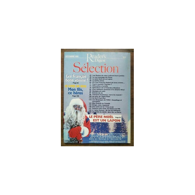 Reader's Digest Sélection Décembre 1995