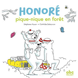 Honoré pique-nique en forêt