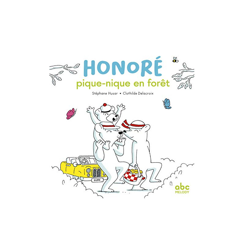 Honoré pique-nique en forêt