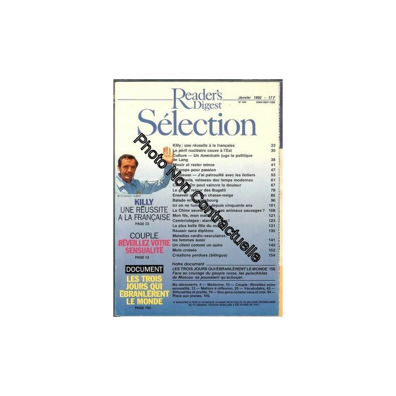 Sélection Du Reader's Digest N° 539