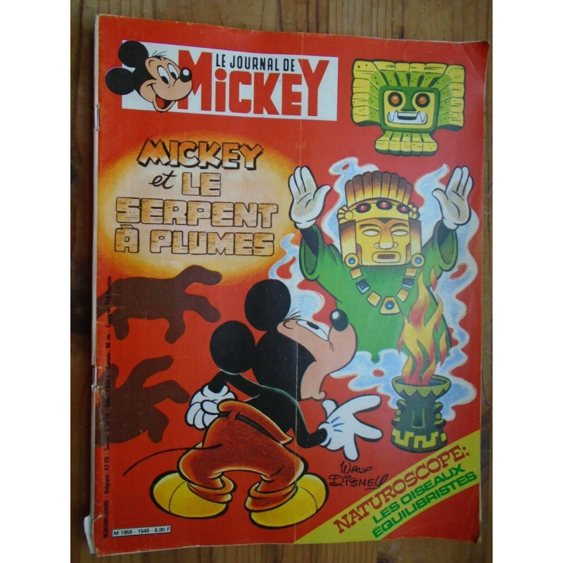 Le Journal de Mickey hebdomadaire N 1549