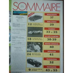 Automobile miniature n61 juin 1989 modélisme
