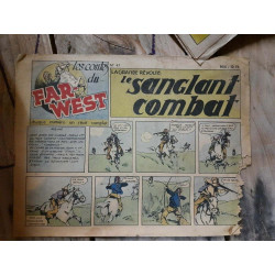 Les Contes du Far - West Nº 47- La Grande Révolte Le Sanglant Combat