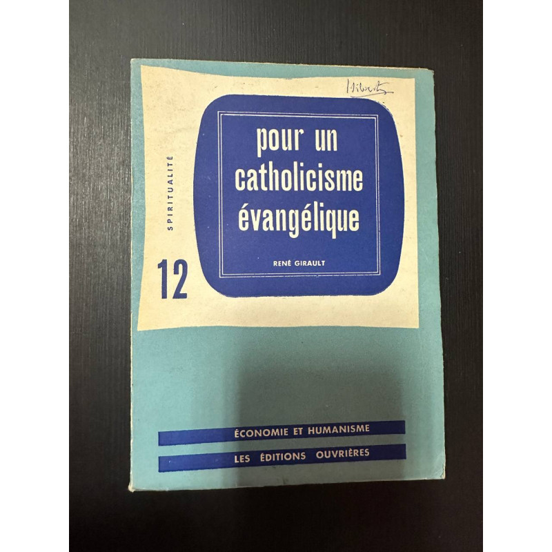 Pour un catholicisme evangelique 12