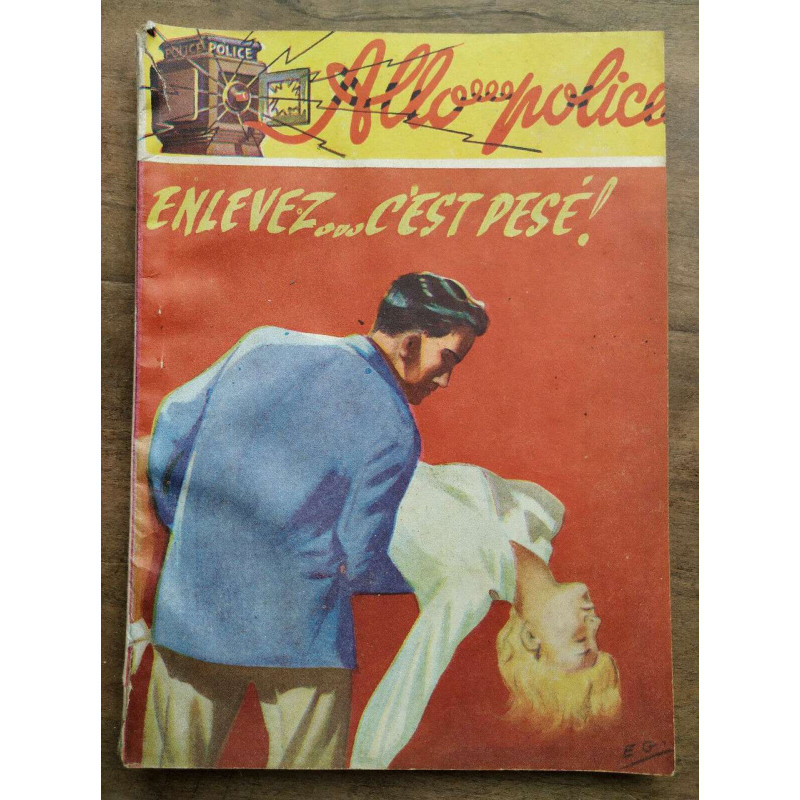 enlevez c'est pesé Collection Allo police