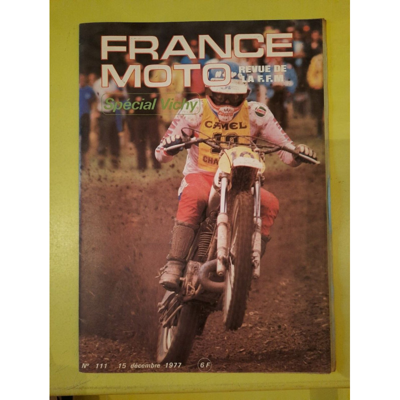 France Moto Revue de La f f m Nº 111 Décembre 1977