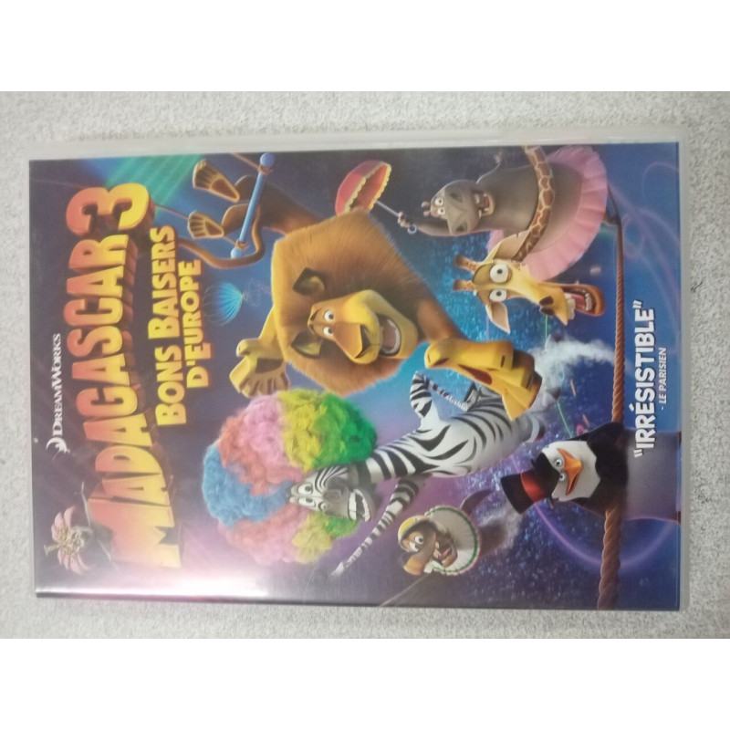 DVD Film - Madagascar 3 - Bon baisers d'Europe