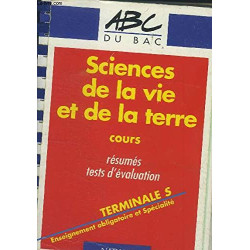 Sciences De La Vie Et De La Terre Terminale S. Resume Tests...